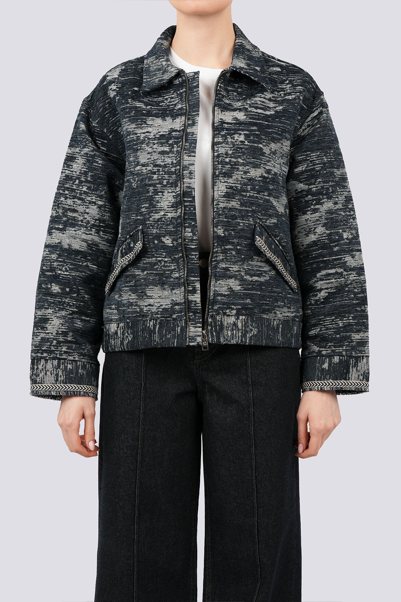 بامبر جکت طرحدار