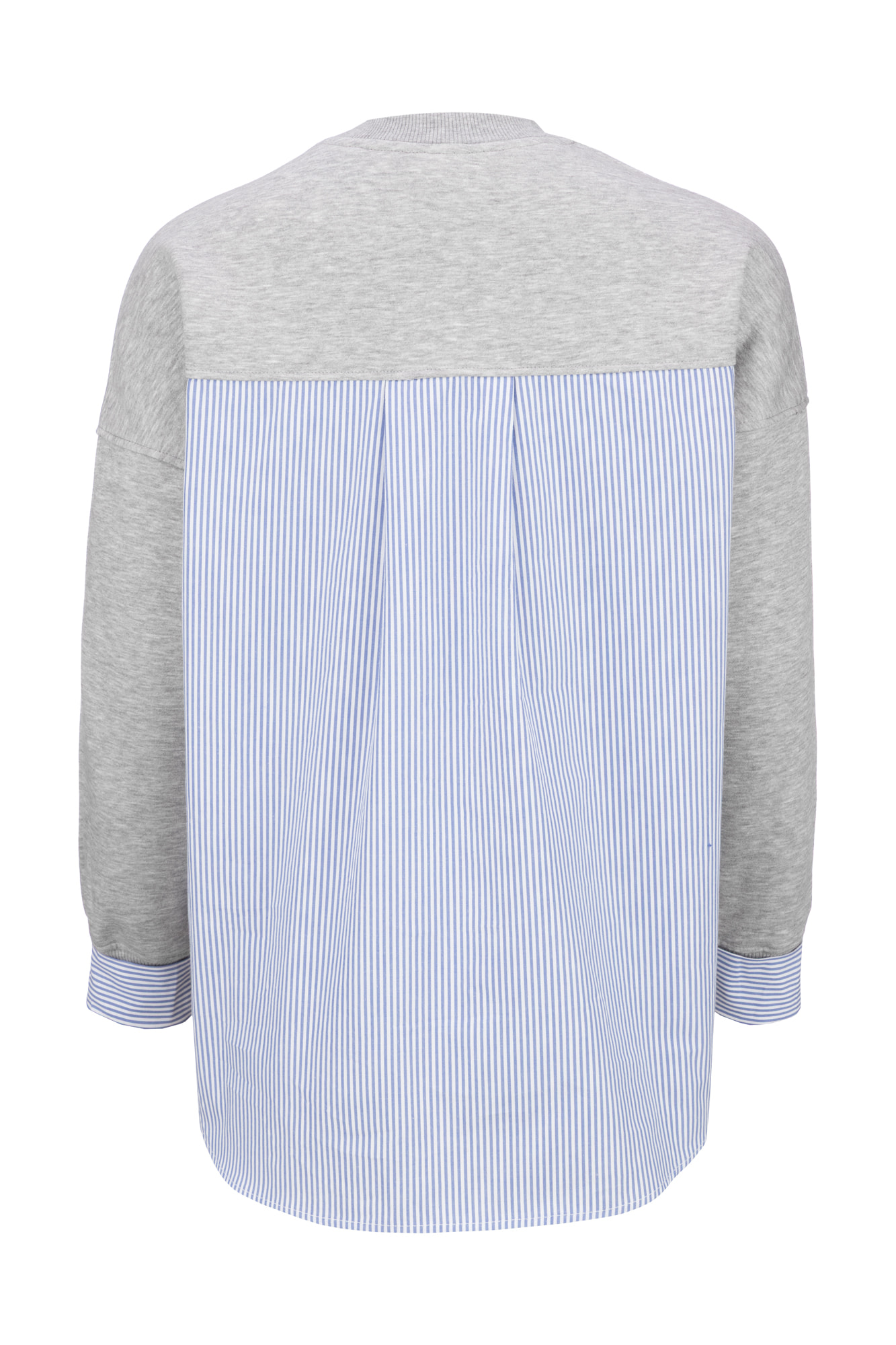 سوئیشرت یقه گرد ترکیبی