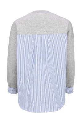 سوئیشرت یقه گرد ترکیبی