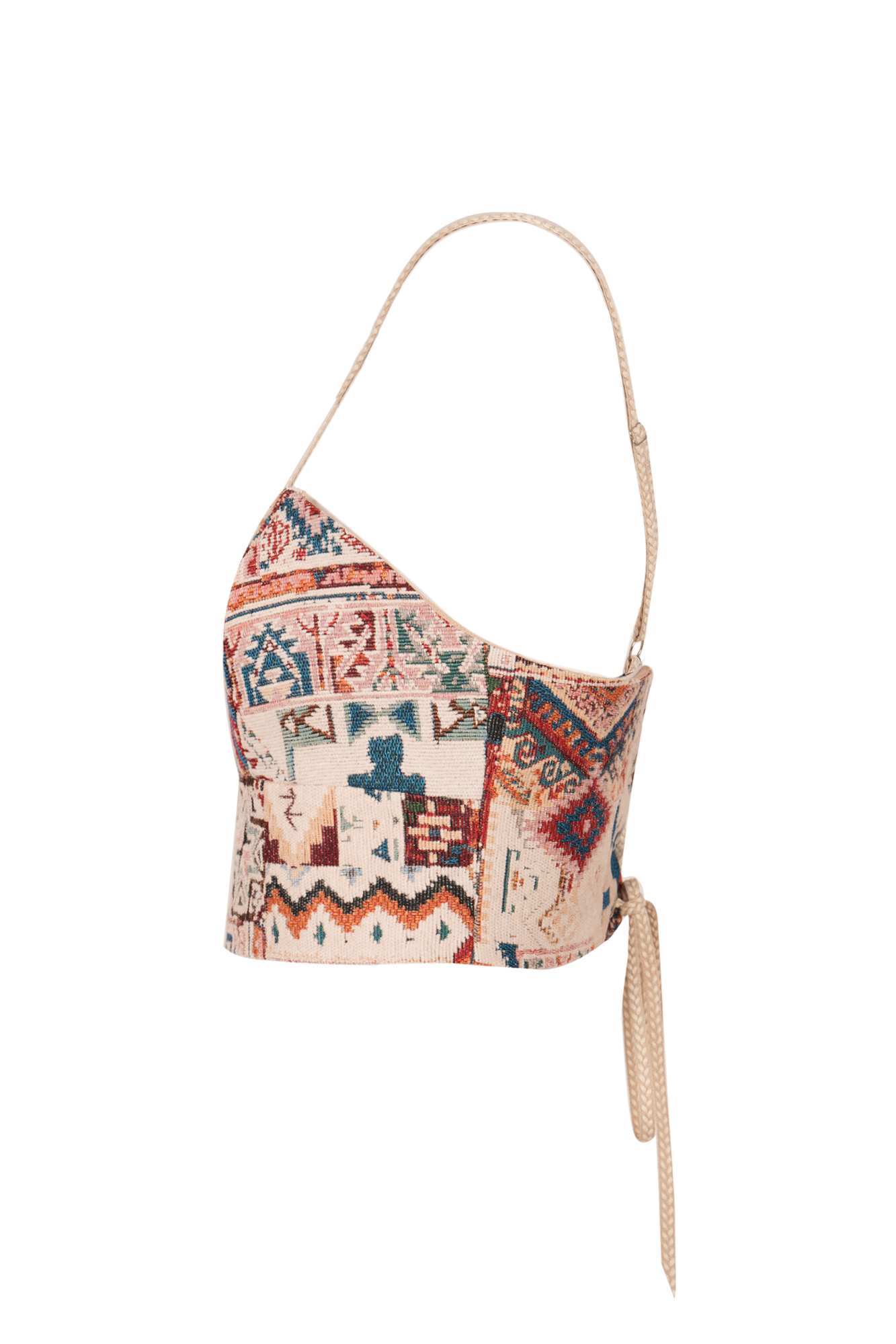 تاپ پیراهنی طرحدار