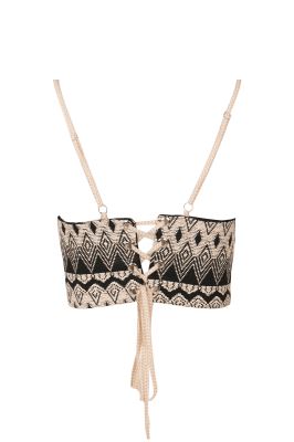 تاپ پیراهنی طرحدار