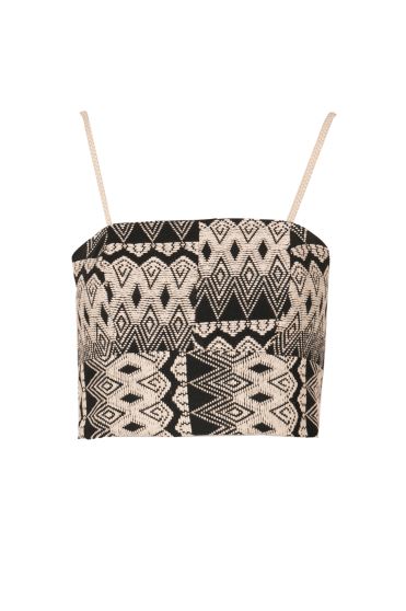 تاپ پیراهنی طرحدار