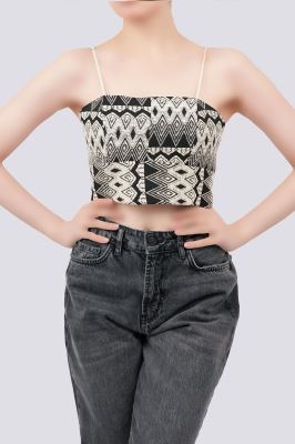 تاپ پیراهنی طرحدار