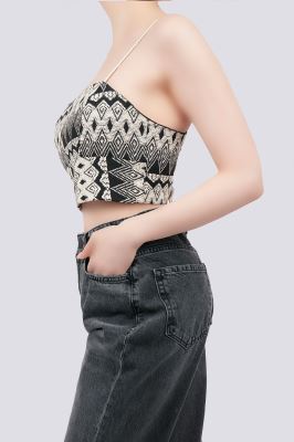 تاپ پیراهنی طرحدار