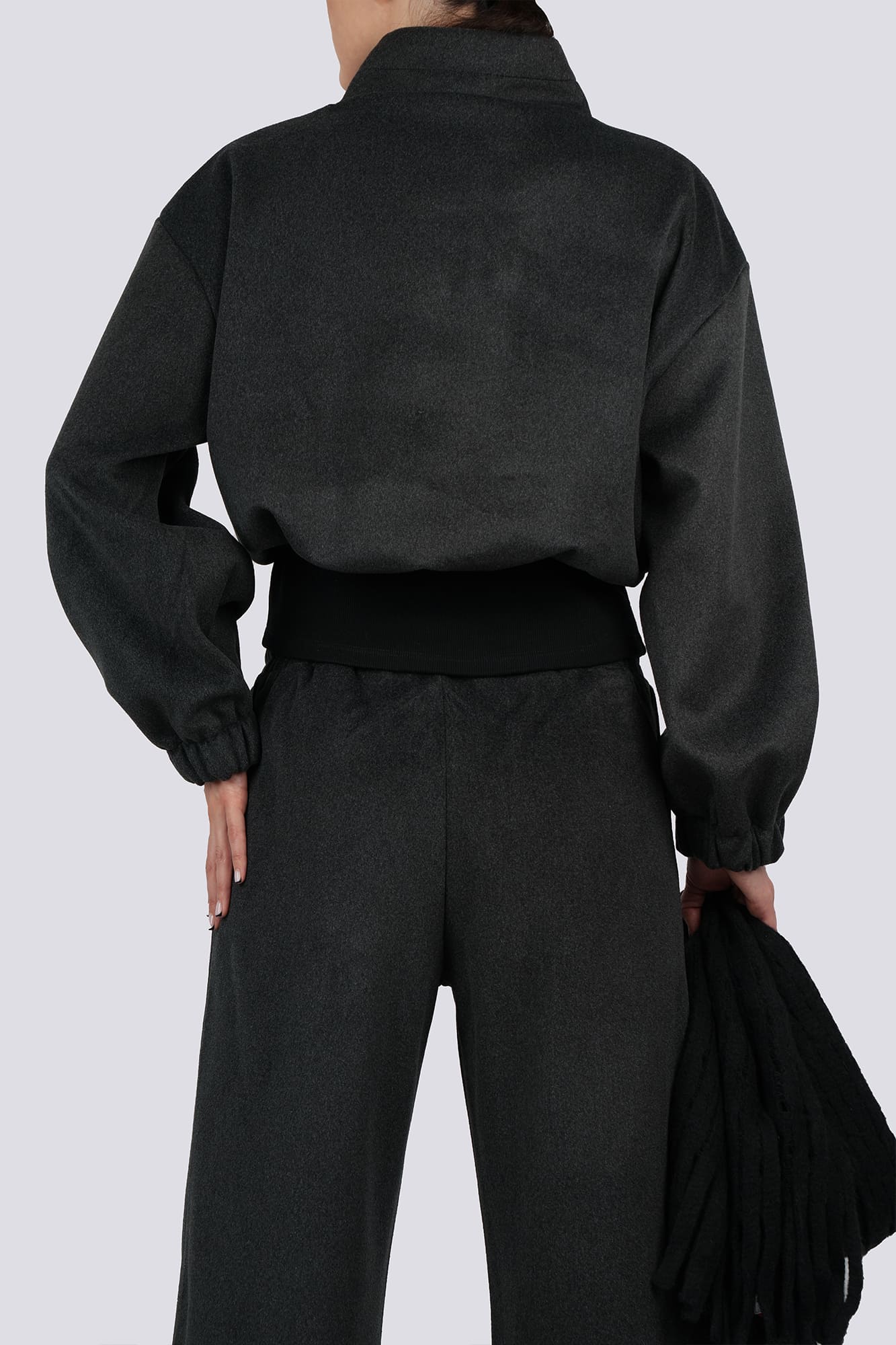 سوئیشرت نیم زیپ ساده