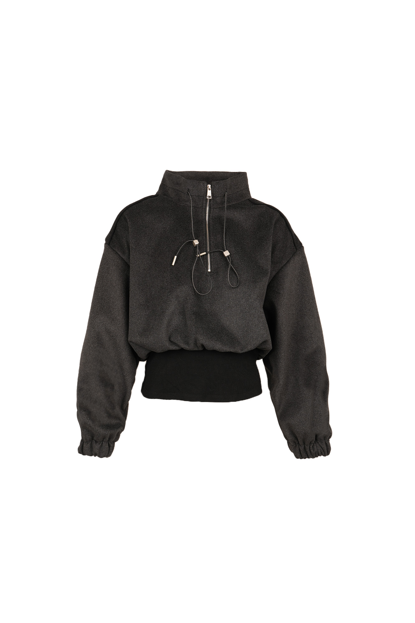 سوئیشرت نیم زیپ ساده