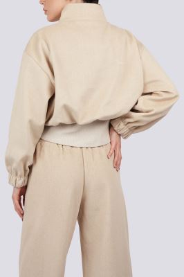 سوئیشرت نیم زیپ ساده