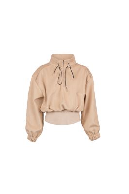 سوئیشرت نیم زیپ ساده