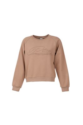 سوئیشرت یقه گرد گلدوزی