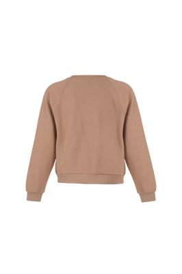 سوئیشرت یقه گرد گلدوزی