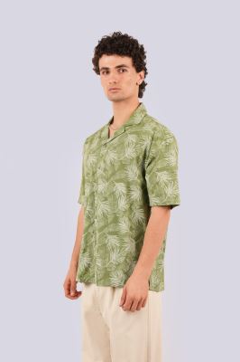 پیراهن آستین کوتاه لینن