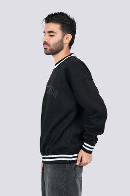 سوئیشرت یقه گرد گلدوزی