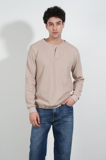 تیشرت آستین بلند ساده