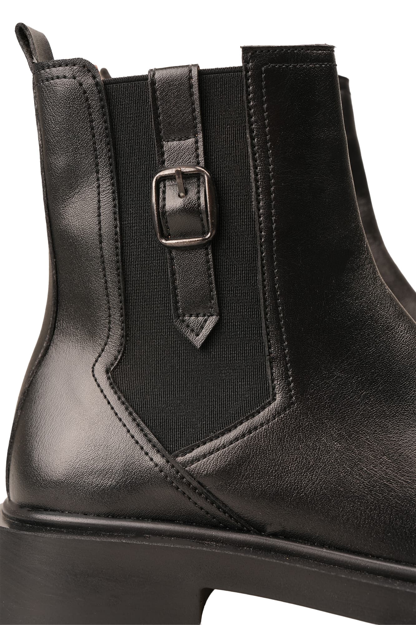 نیم بوت چرمی