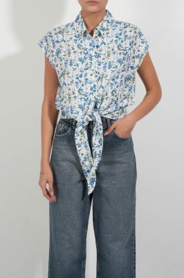 تاپ پیراهنی طرحدار