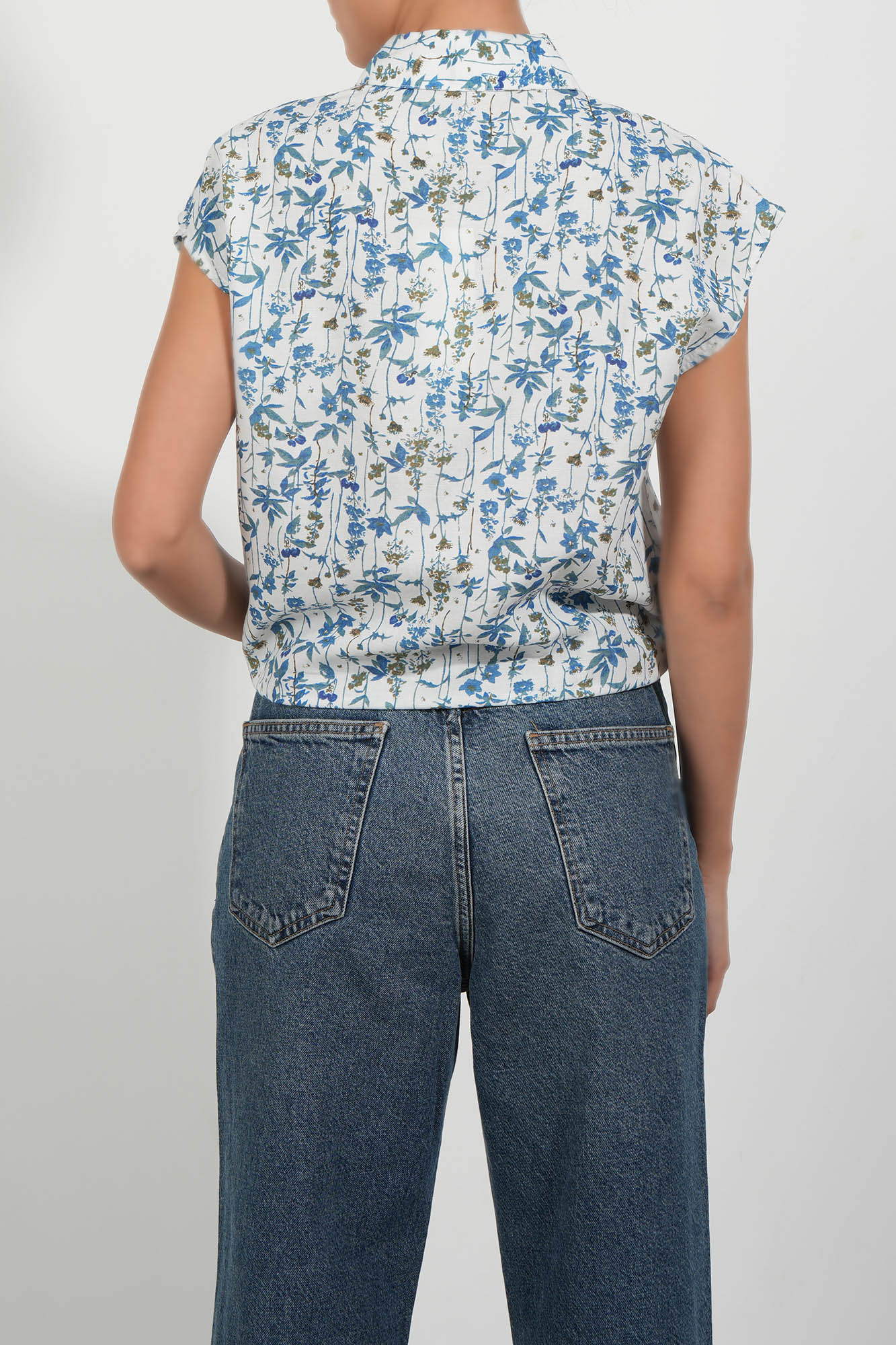 تاپ پیراهنی طرحدار