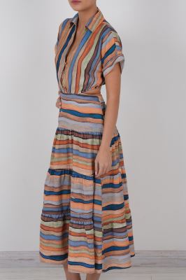 پیراهن بلند طرحدار