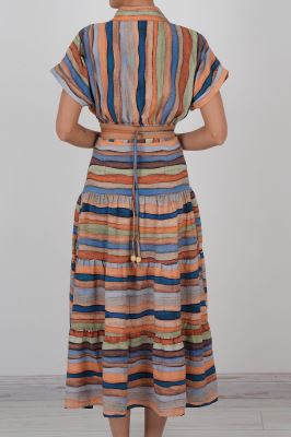 پیراهن بلند طرحدار