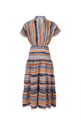 پیراهن بلند طرحدار