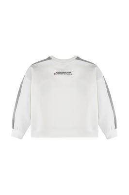 سوئیشرت یقه گرد گلدوزی