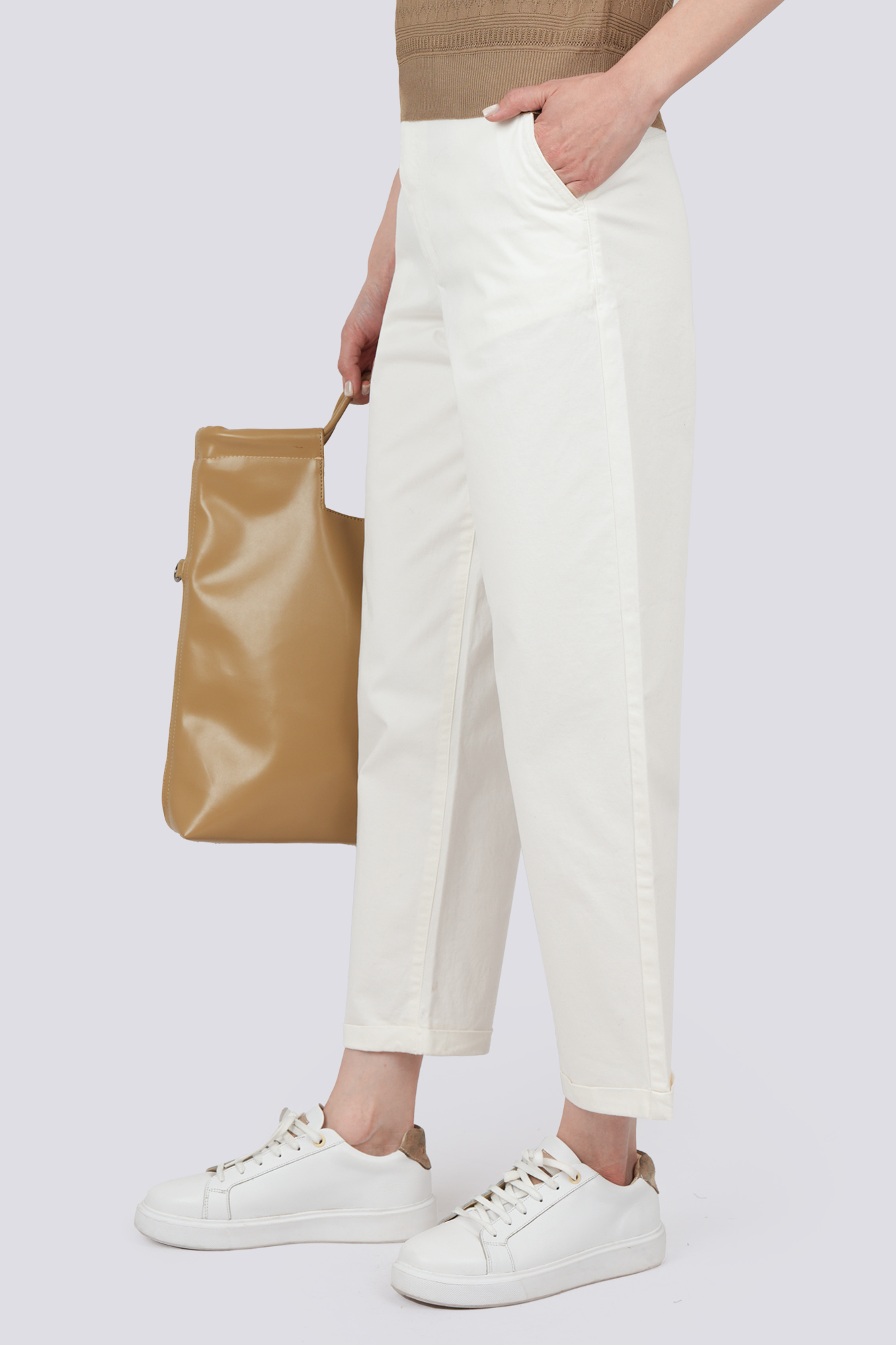 شلوار کتان ساده