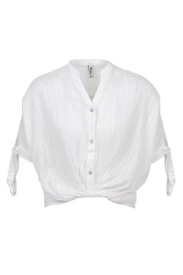 بلوز آستین کوتاه ساده