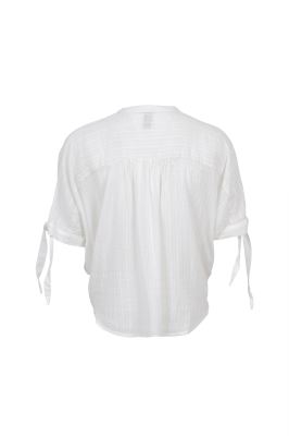 بلوز آستین کوتاه ساده