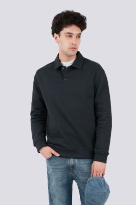 پولوشرت آستین بلند ساده