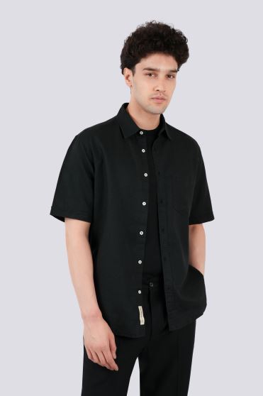 پیراهن آستین کوتاه یقه دار