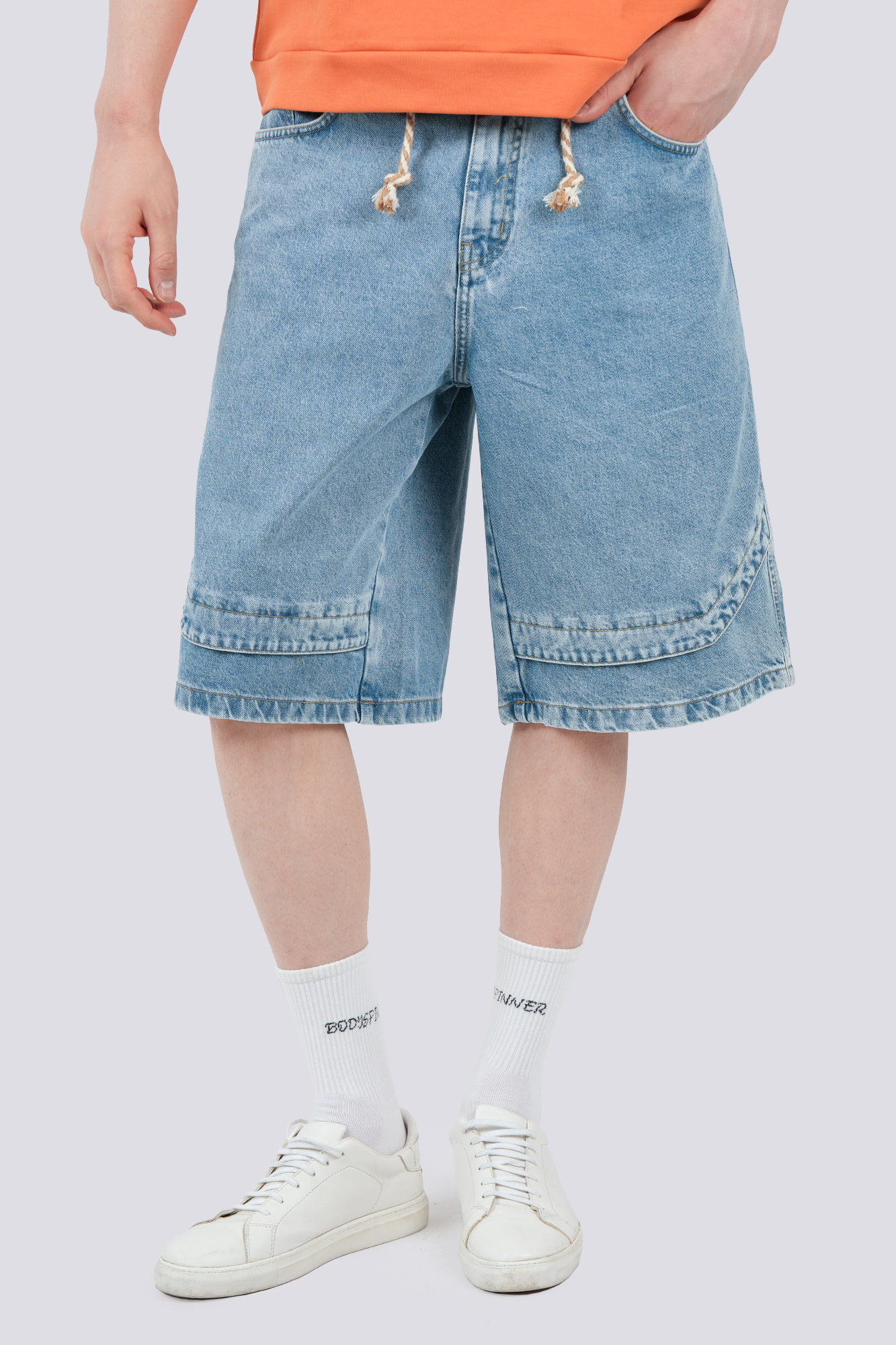 شلوارک جین بگی