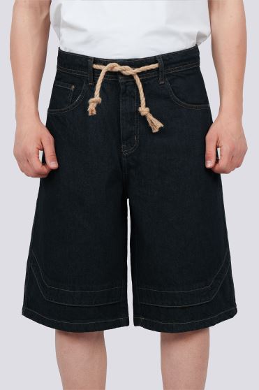 شلوارک جین بگی