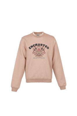 سوئیشرت یقه گرد گلدوزی