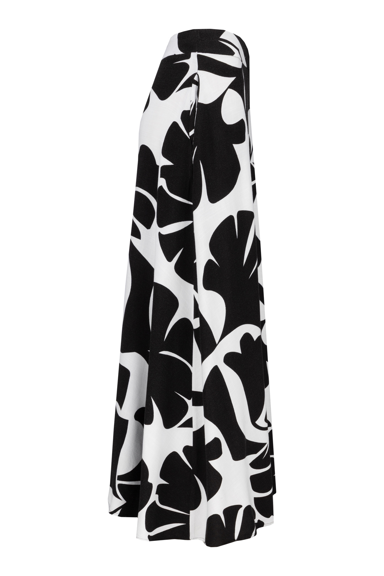 دامن بلند طرحدار