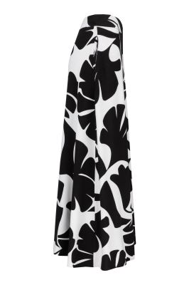 دامن بلند طرحدار