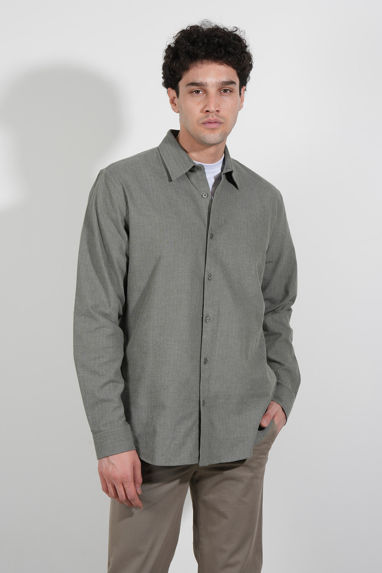 پیراهن آستین بلند جناقی