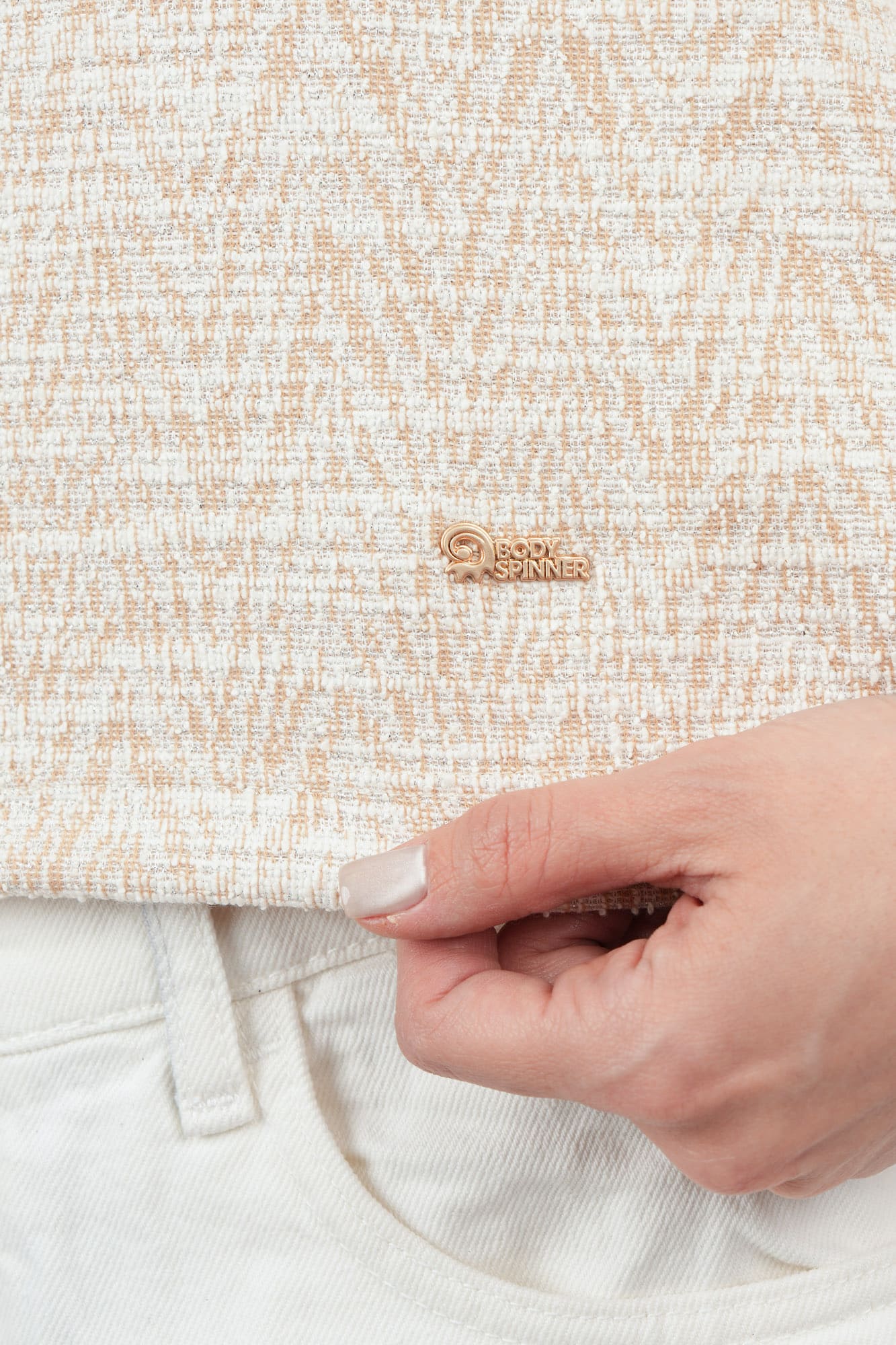 بلوز آستین بلند طرحدار