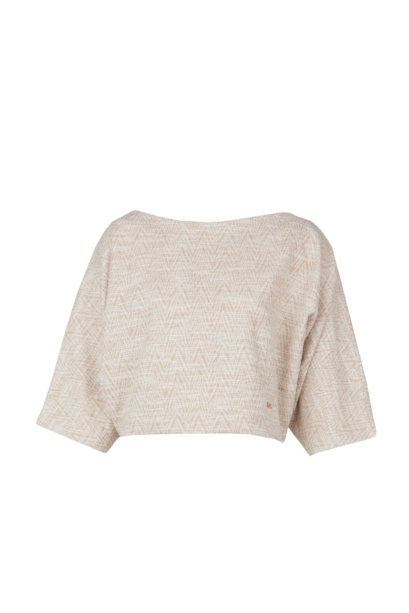 بلوز آستین بلند طرحدار