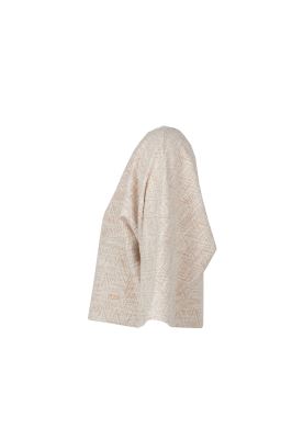 بلوز آستین بلند طرحدار