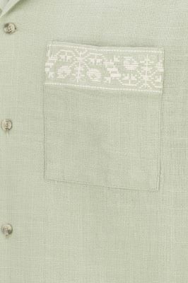 پیراهن آستین کوتاه گلدوزی