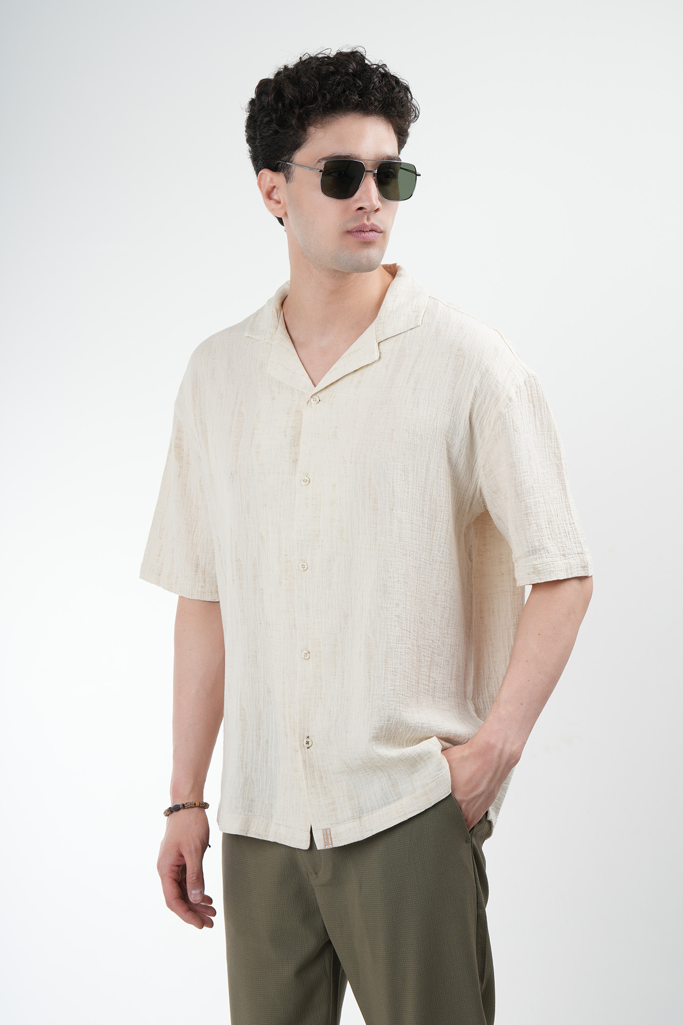 پیراهن آستین کوتاه طرحدار