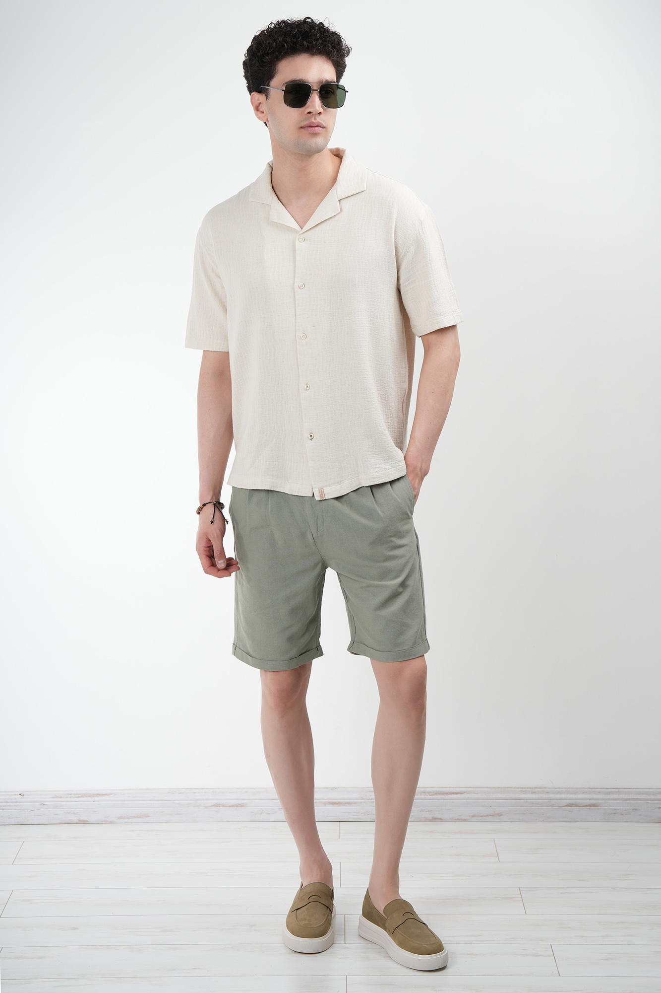 پیراهن آستین کوتاه طرحدار