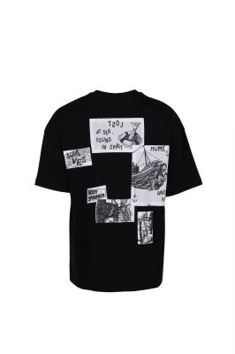 تیشرت آستین کوتاه چاپی