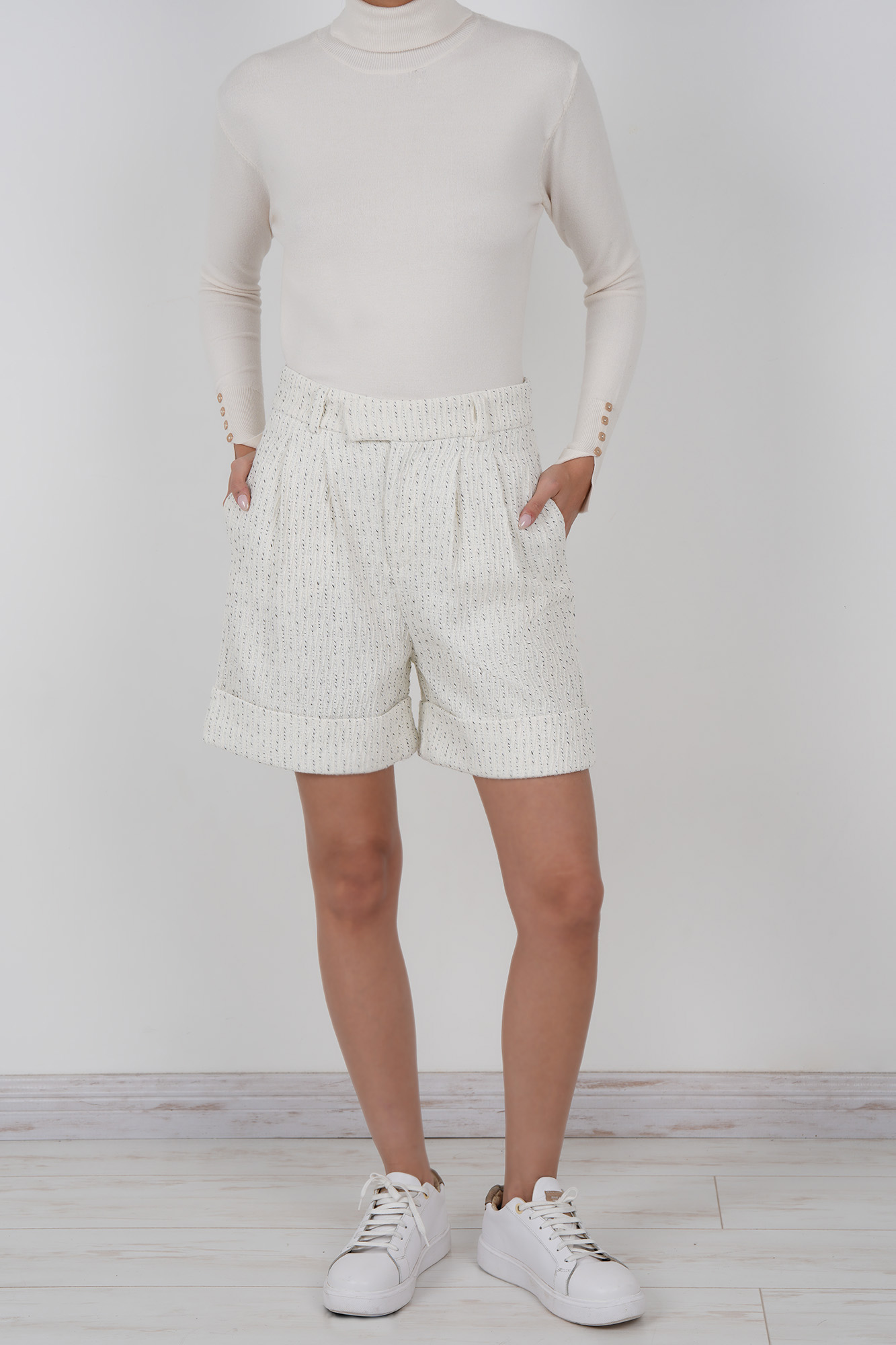 شلوارک پارچه ای بوکله