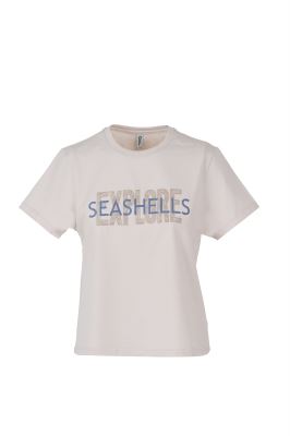 تیشرت آستین کوتاه گلدوزی