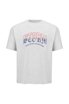 تیشرت آستین کوتاه چاپ و گلدوزی