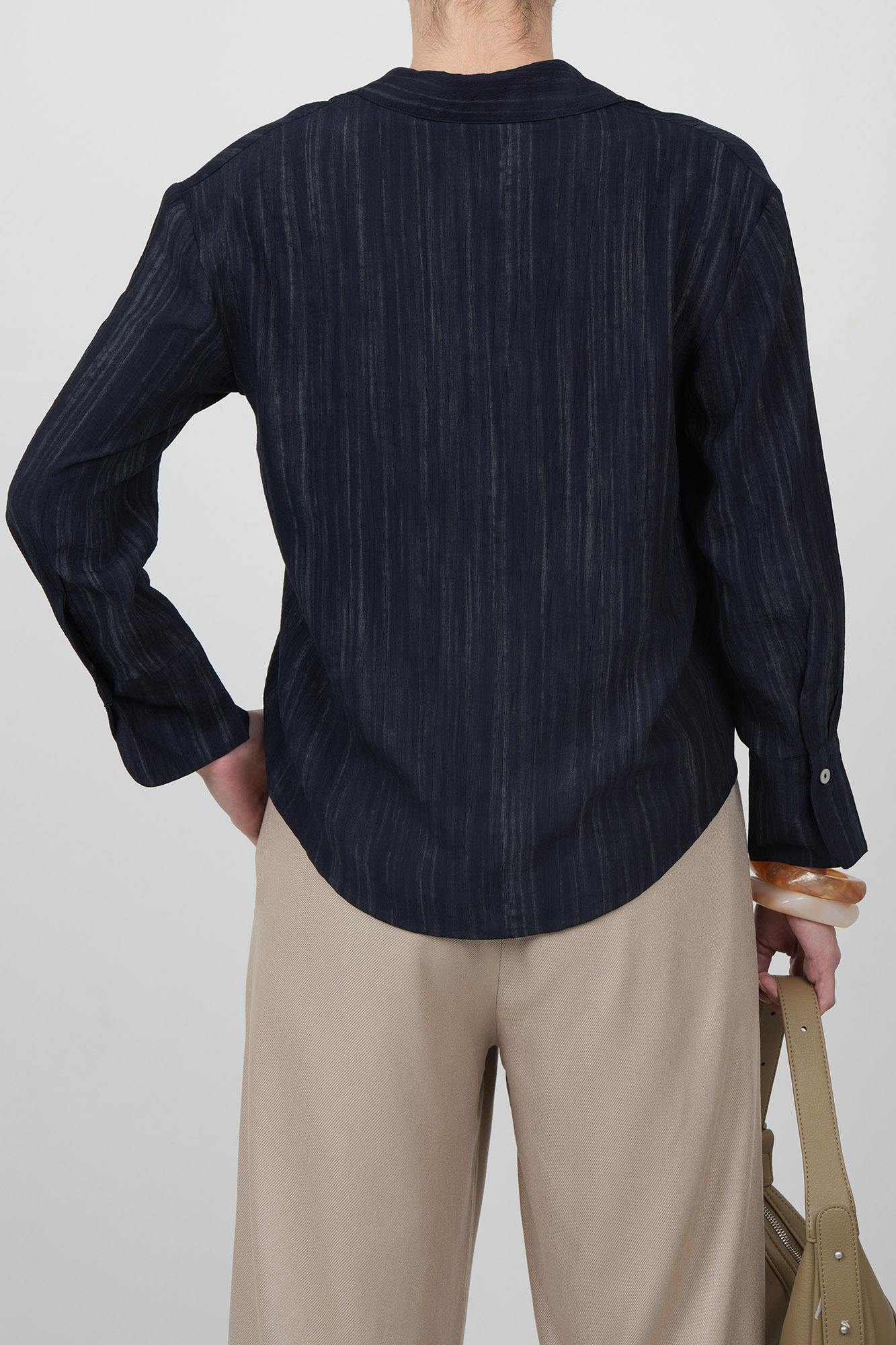 شومیز آستین بلند طرحدار