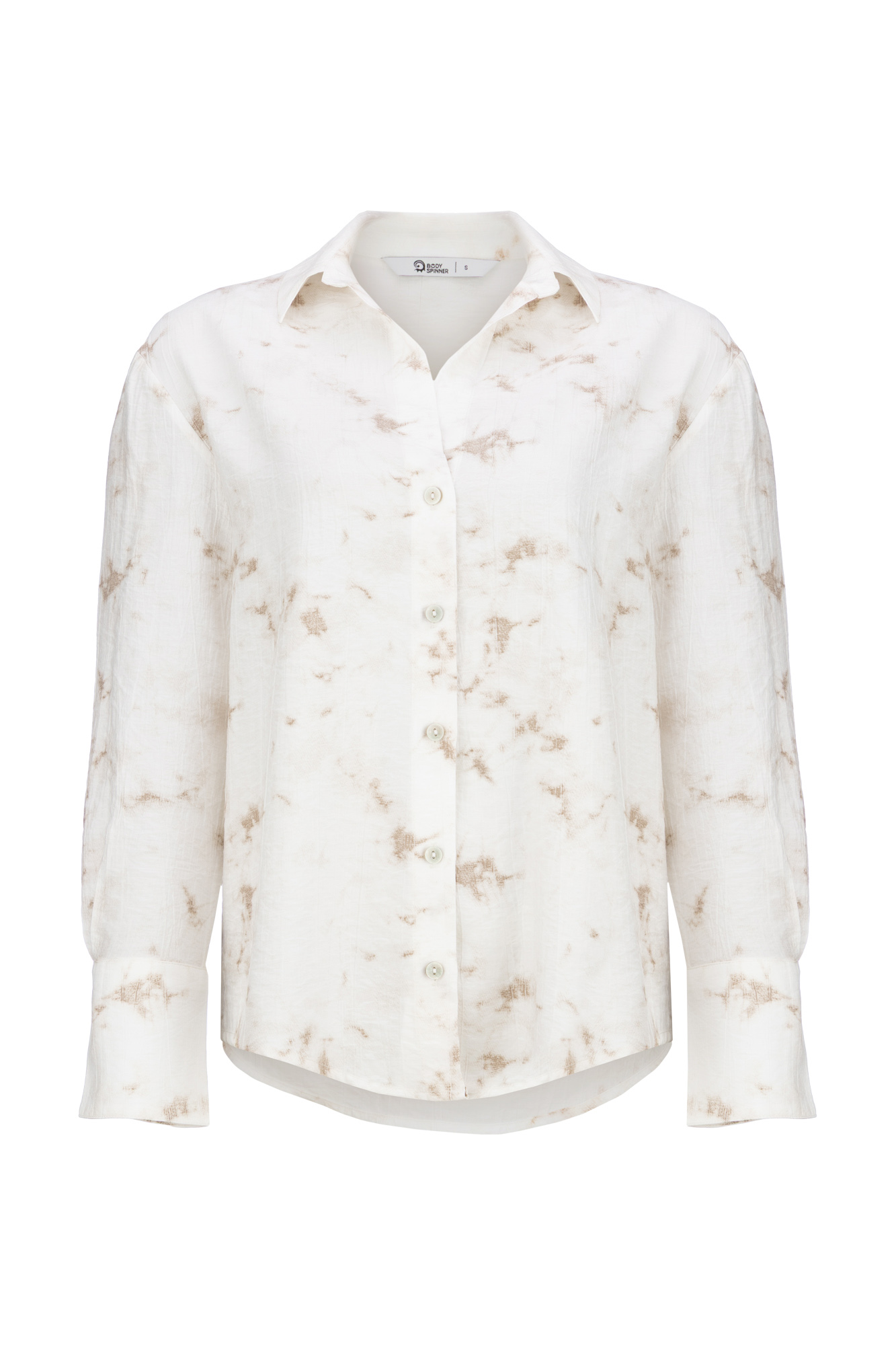 شومیز آستین بلند طرحدار