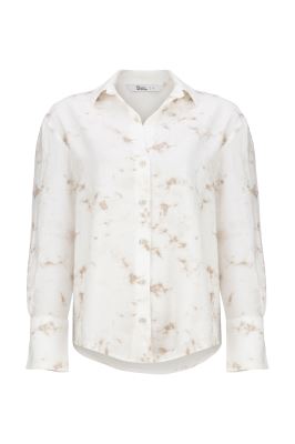 شومیز آستین بلند طرحدار