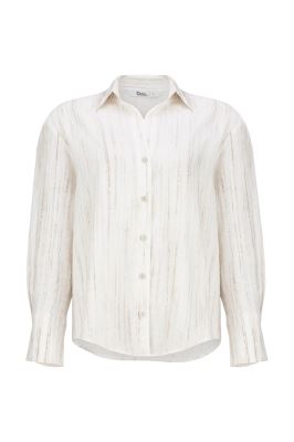 شومیز آستین بلند طرحدار