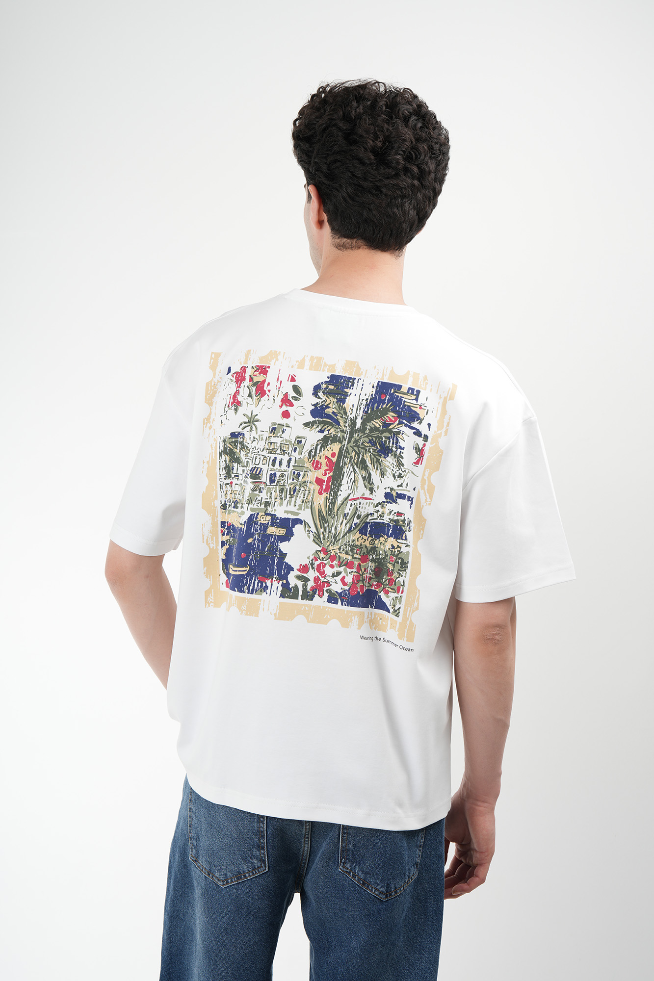 تیشرت آستین کوتاه چاپی